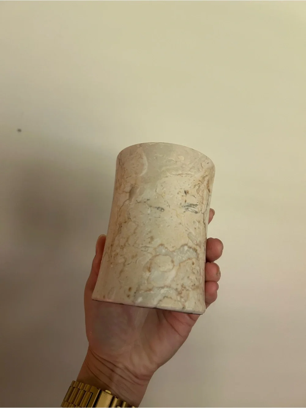 Classic Marble pen organizer/vase